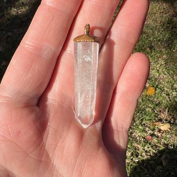 Rutilated Quartz Crystal Pendant: Amplify Your Spiritual Journey