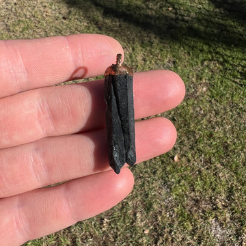 Smoky Quartz Twin Crystal Pendant: Grounding & Harmonizing Energies for Spiritual Protection