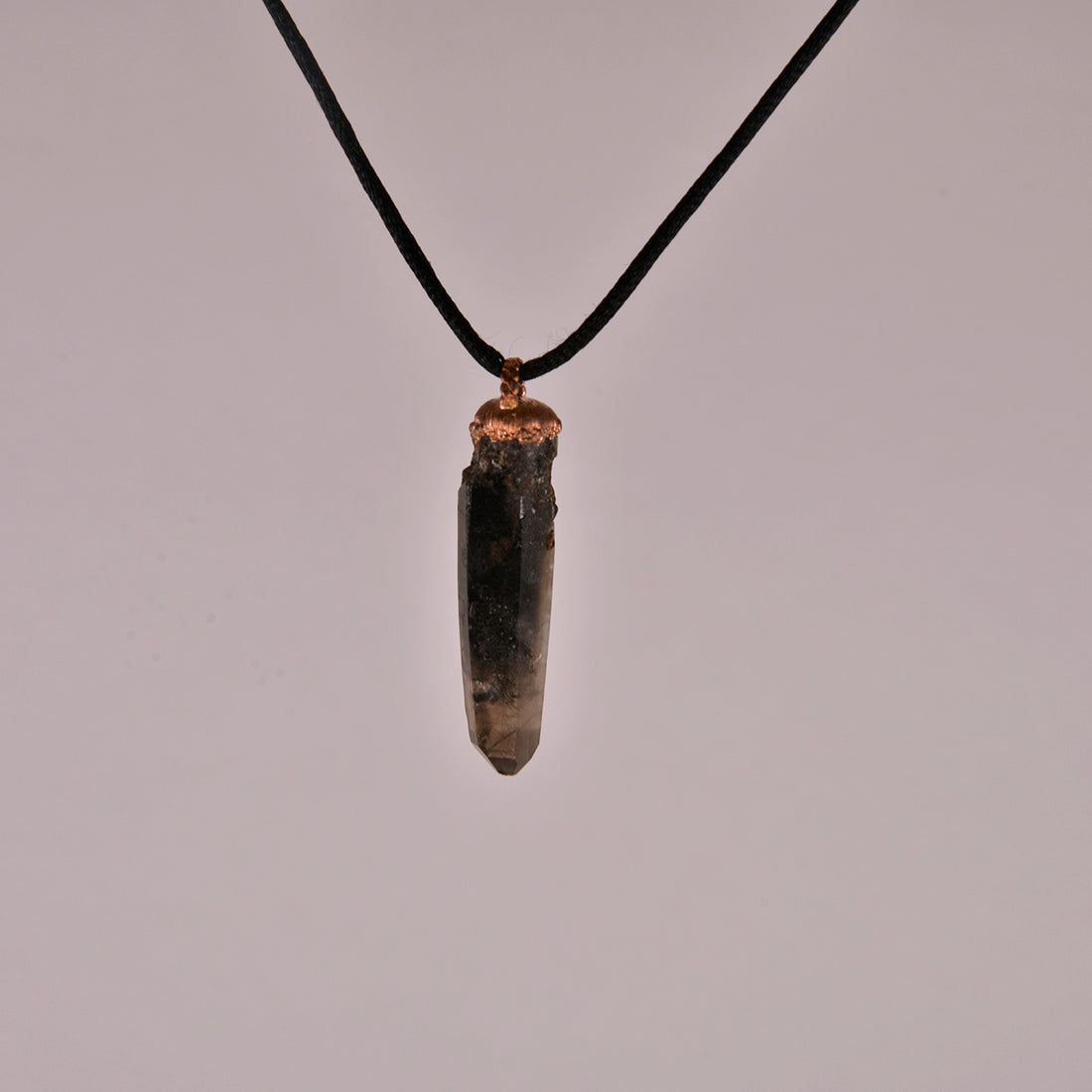 Smoky Quartz Crystal Pendant: A Protective Amulet for Grounding and Clarity