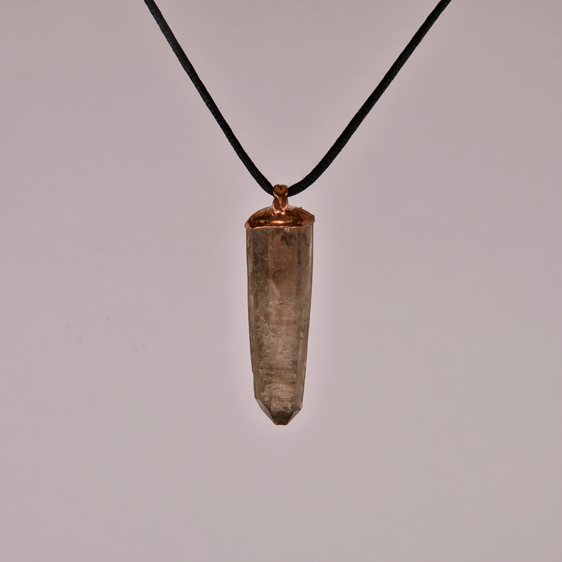 Smokey Quartz Crystal Pendant: A Protective Amulet for Grounding and Clarity