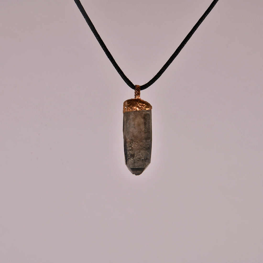 Smoky Quartz Crystal Pendant: A Protective Amulet for Grounding and Clarity