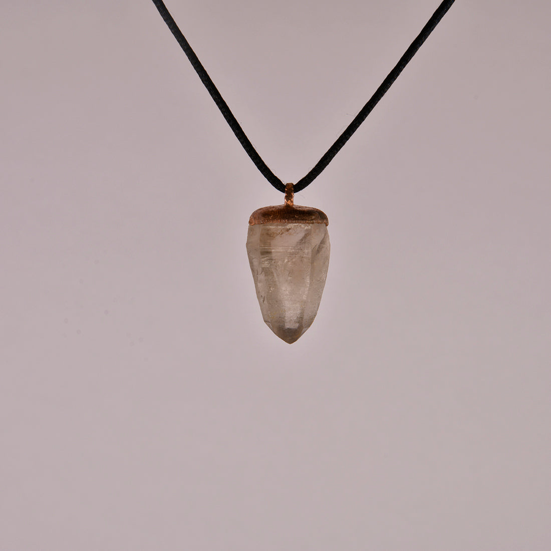 Smoky Quartz Crystal Pendant: A Protective Amulet for Grounding and Clarity