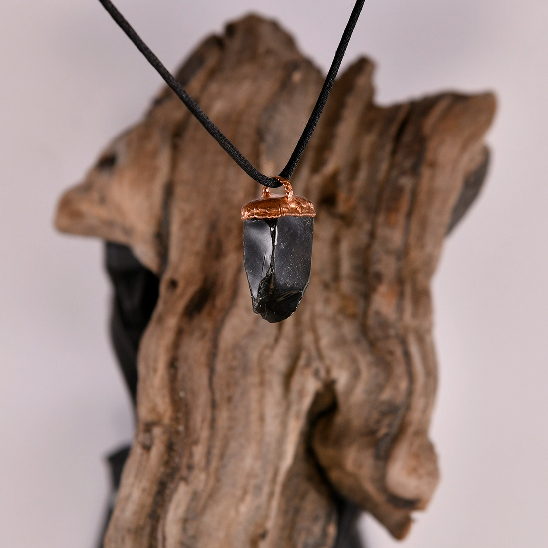 Black Obsidian Pendant