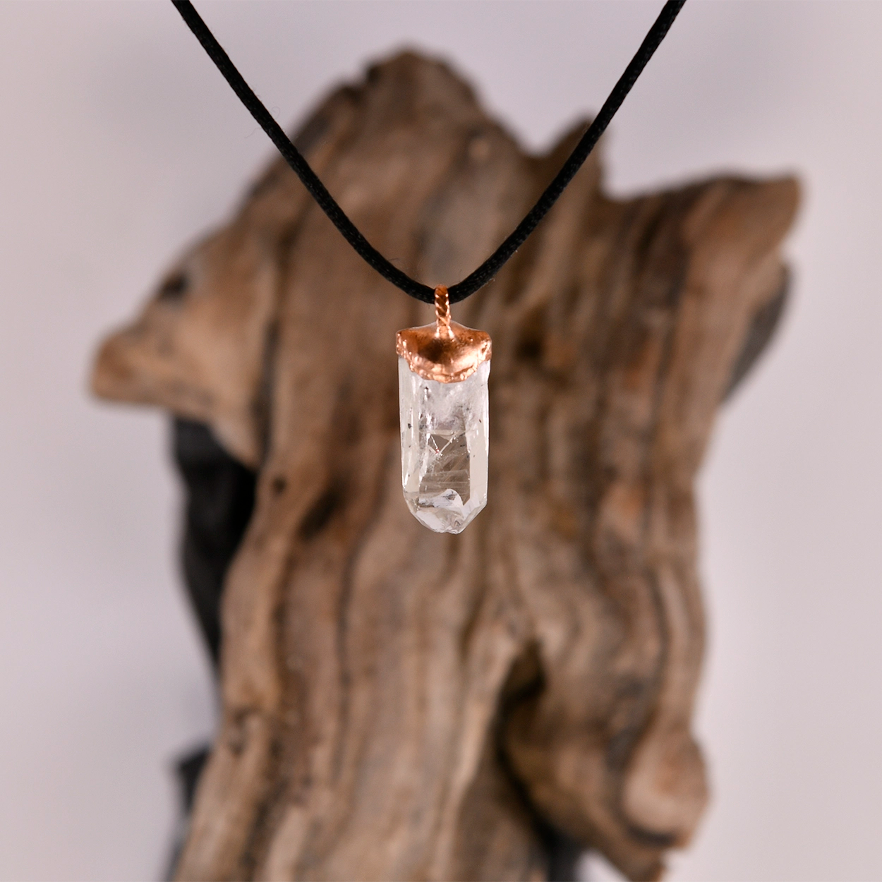 Lepidocrocite Quartz Pendant