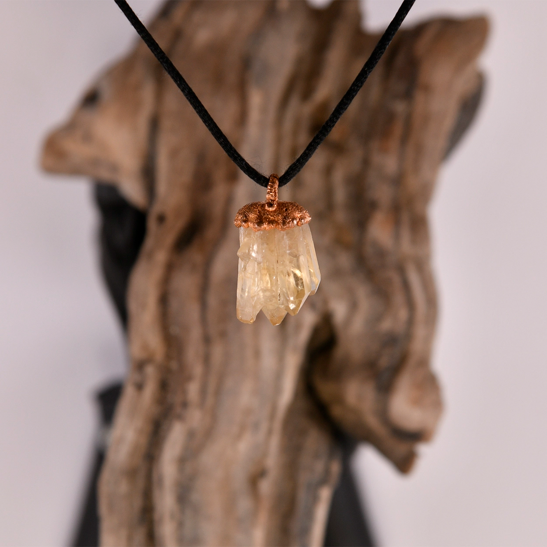 Citrine Cluster Pendant