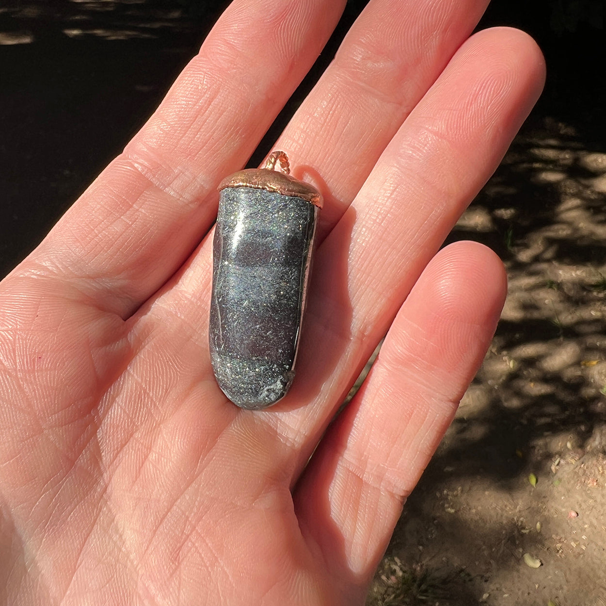 Ancestralite Crystal Pendant - Esoteric Healing Jewelry