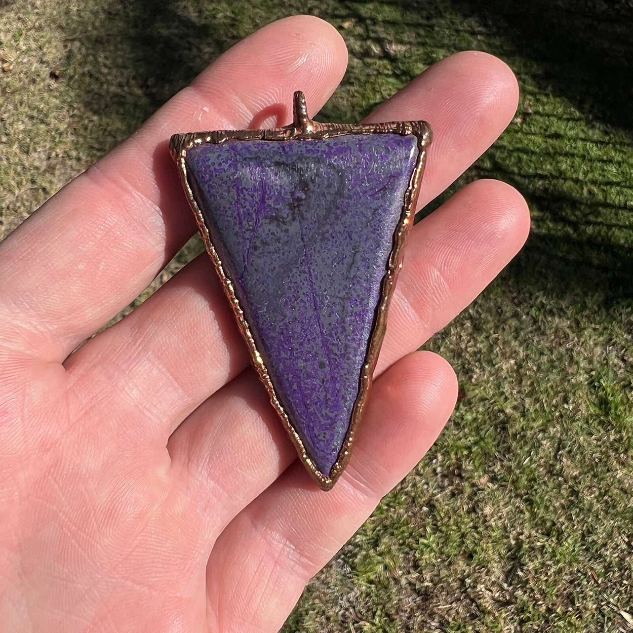 Sugilite Pendant: Awakening Spiritual Love & Protection