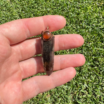 Smoky Quartz & Carnelian - Strength & Passion