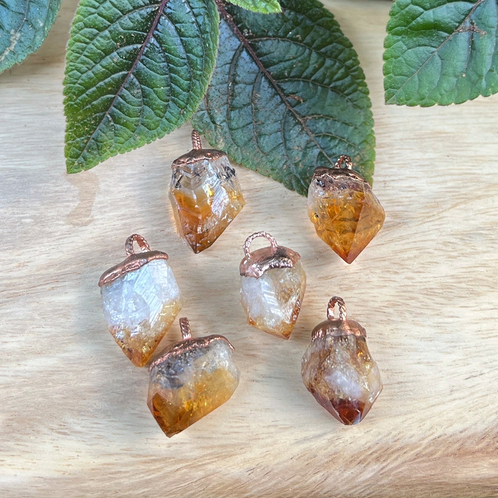 Citrine Pendant Medium